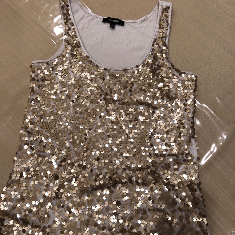 Express Gold tank top